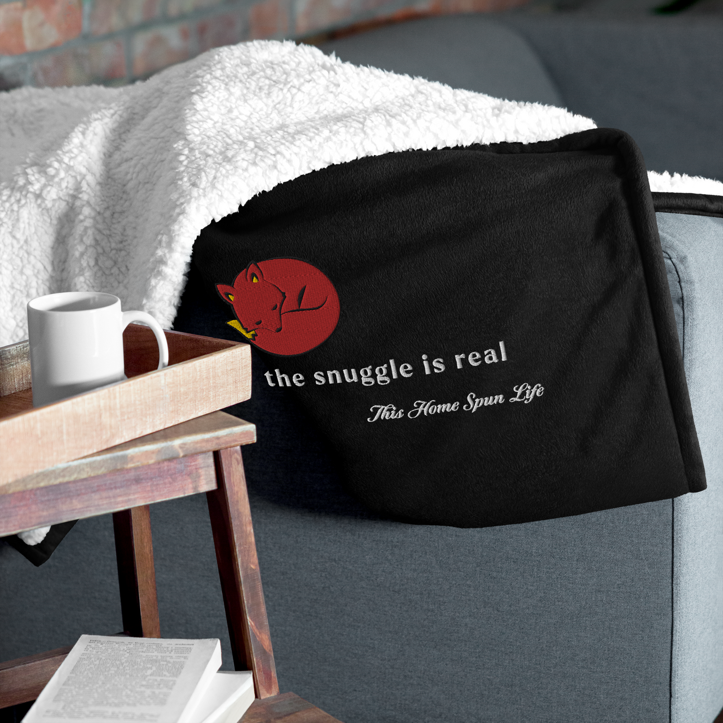 Premium Sherpa Blanket - Snuggle