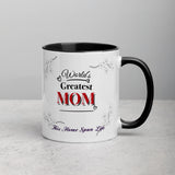 Mug with Color Inside - World's Greatest Mom