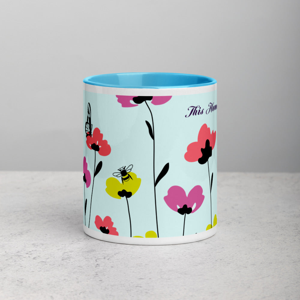 Mug with Color Inside - Summer Azure