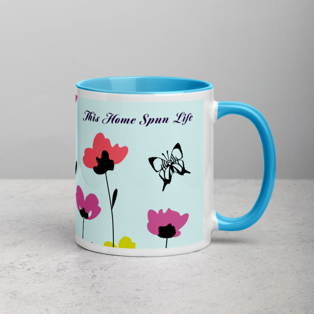 Mug with Color Inside - Summer Azure