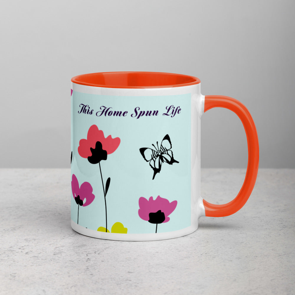 Mug with Color Inside - Summer Azure