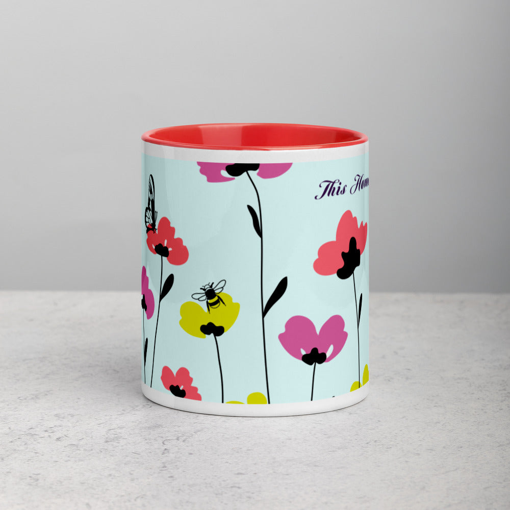 Mug with Color Inside - Summer Azure