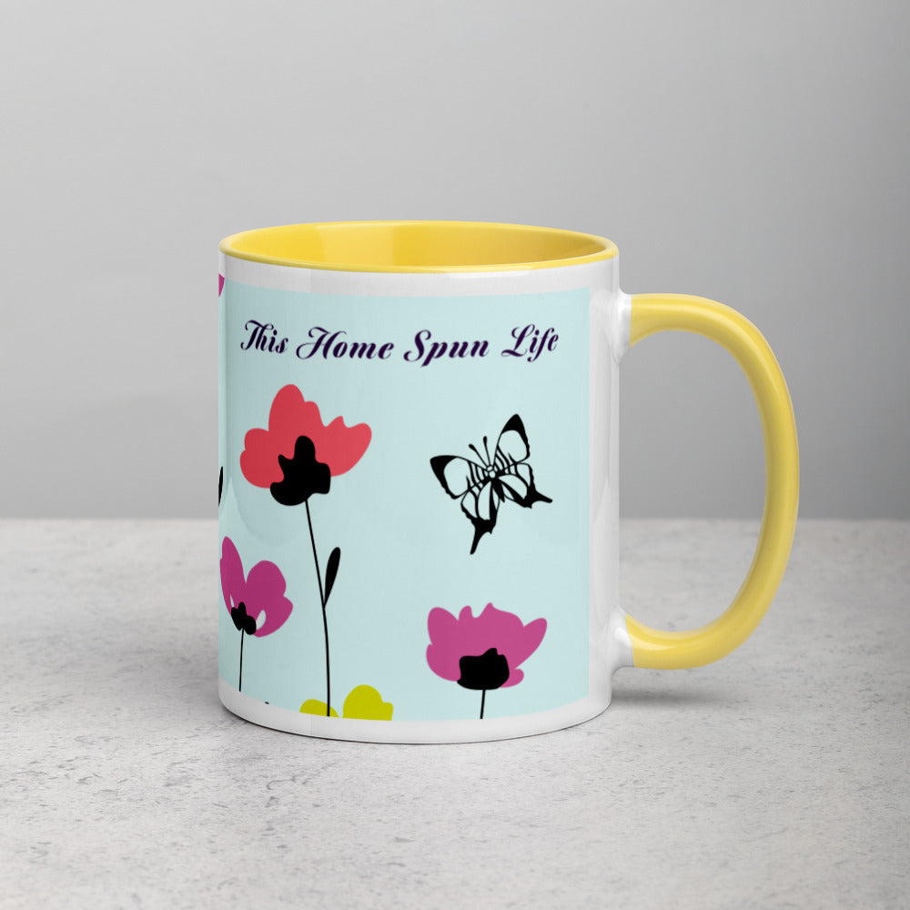 Mug with Color Inside - Summer Azure