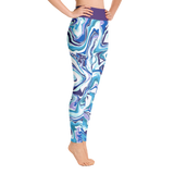 Yoga Leggings - Purple Swirl