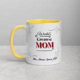 Mug with Color Inside - World's Greatest Mom