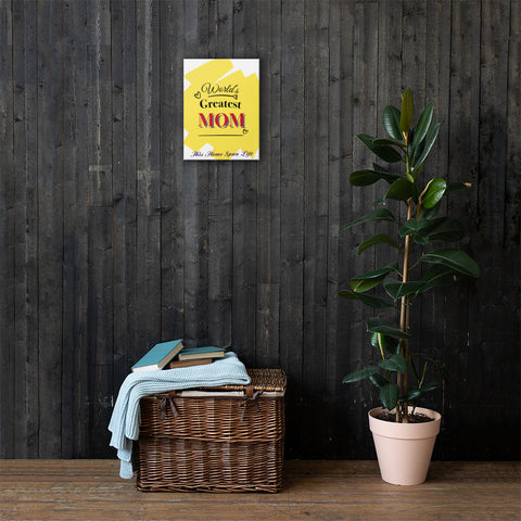 Canvas Print - Mom