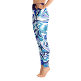 Yoga Leggings - Purple Swirl