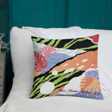 Premium Accent Pillow - Sassy Jungle