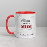 Mug with Color Inside - World's Greatest Mom