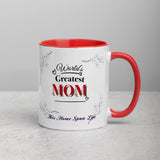 Mug with Color Inside - World's Greatest Mom