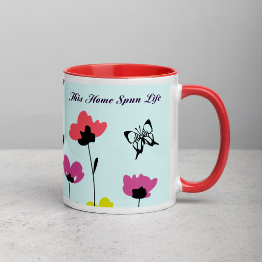 Mug with Color Inside - Summer Azure